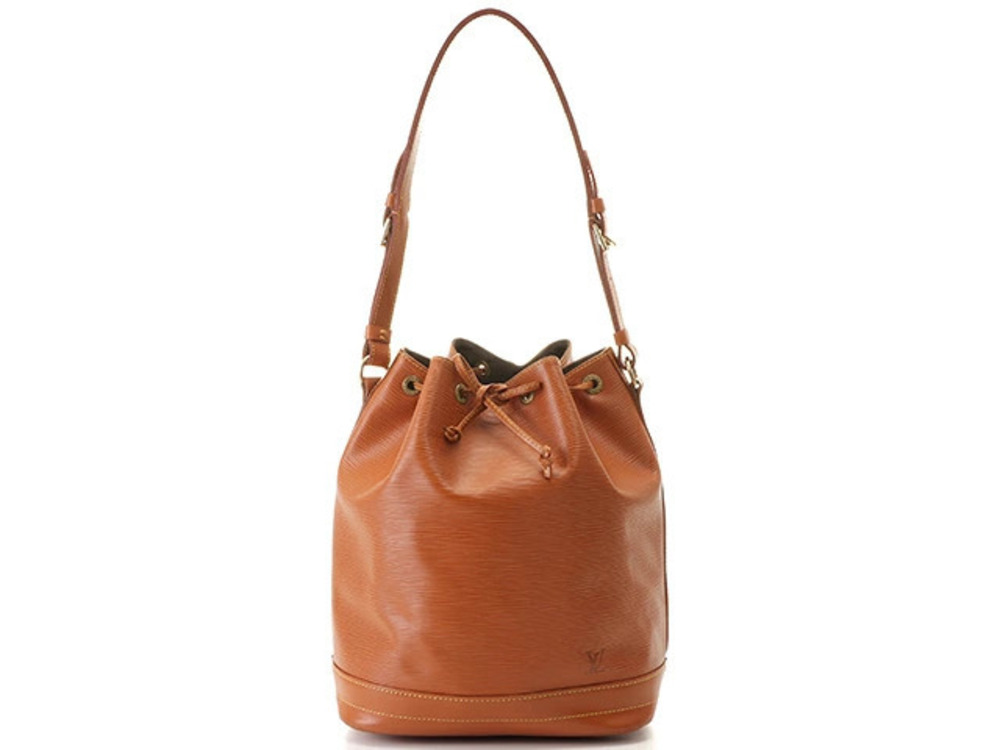 LOUIS VUITTON Alma Zipang Gold Epi Leather